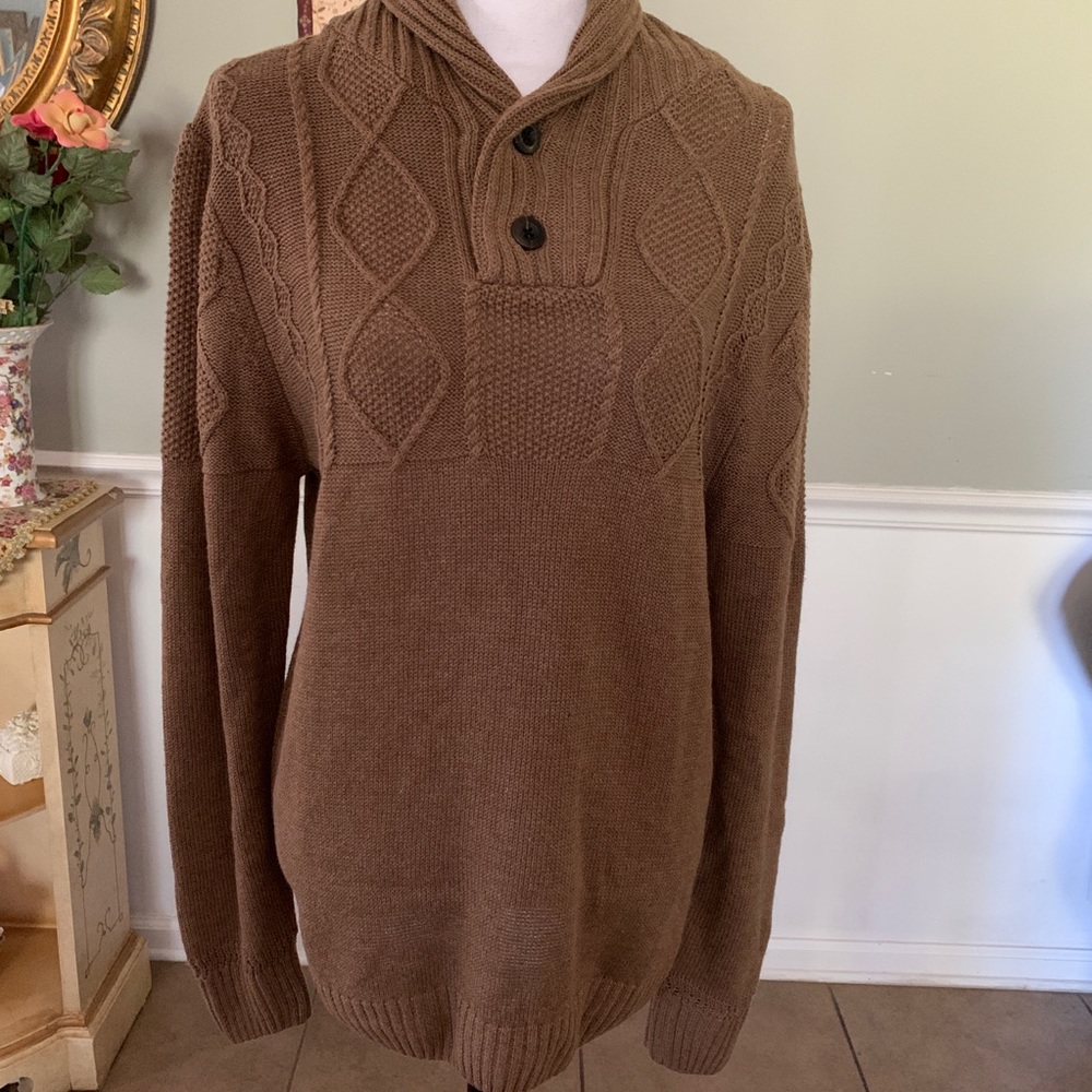 Ministry of Fashion brown knit sweater - Medium